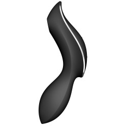 Satisfyer Stimulateur de clitoris Curvy Trinity 2 Satisfyer Noir